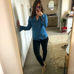Marona size small button down shirt